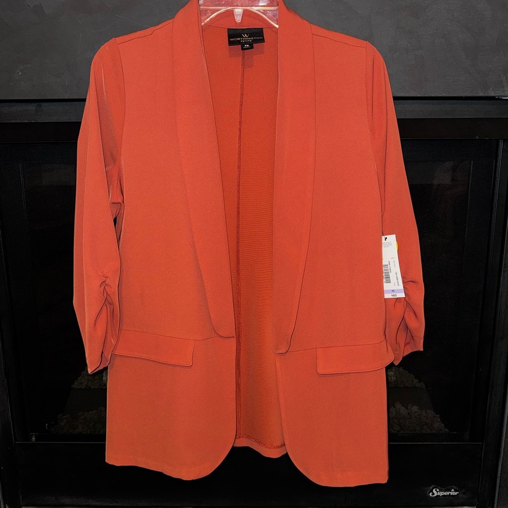 Worthington Women's Orange Blazer
